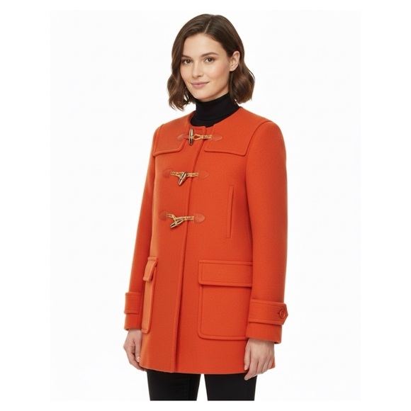 Sandro Jackets & Blazers - Sandro Paris Wool Duffle Coat/Jacket with Flaw